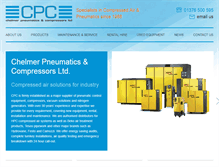 Tablet Screenshot of chelmerpneumatics.com